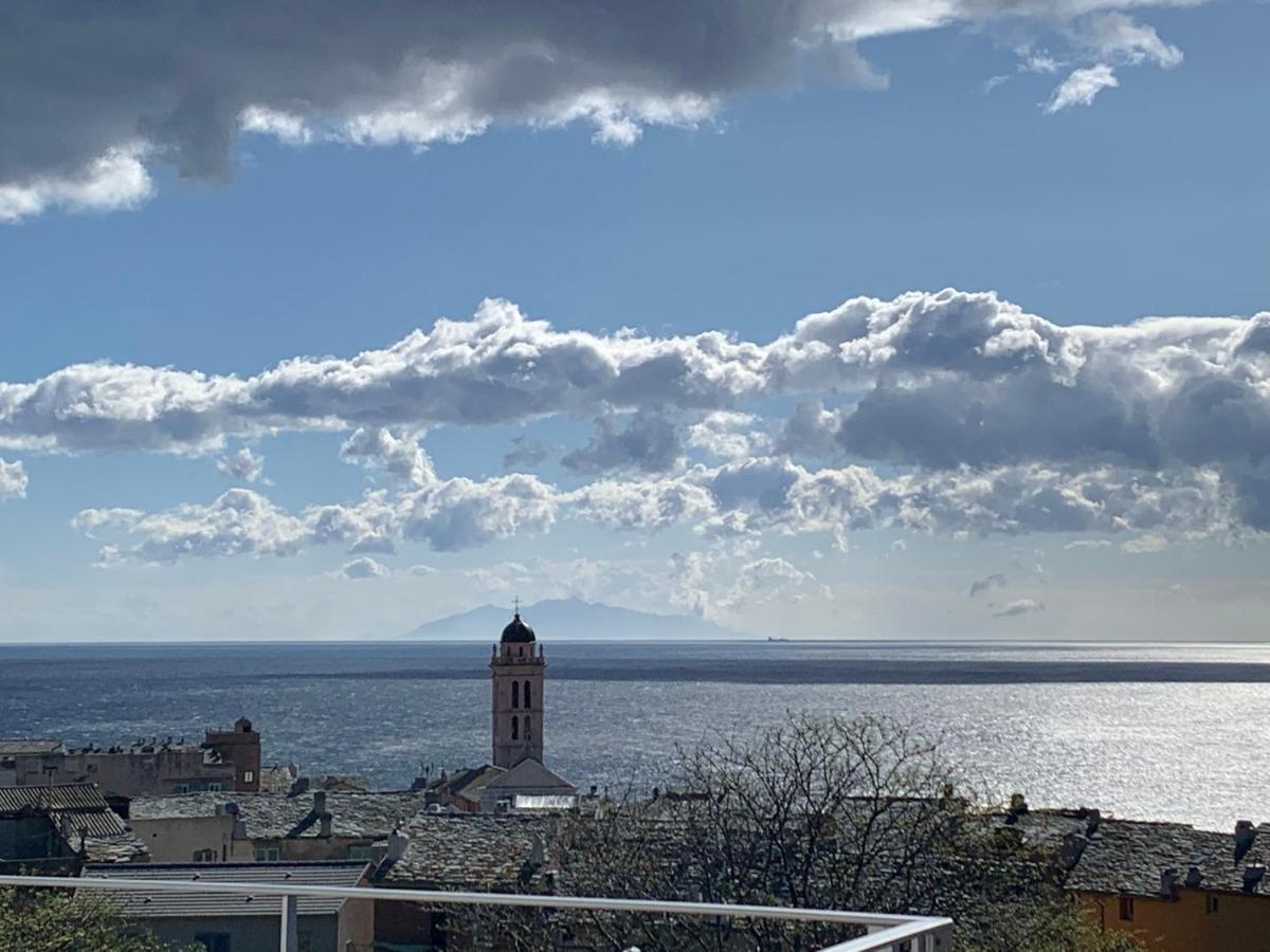 Magnifique Maison Avec Vue Mer Hauteur De Bastia 巴斯蒂亚 外观 照片
