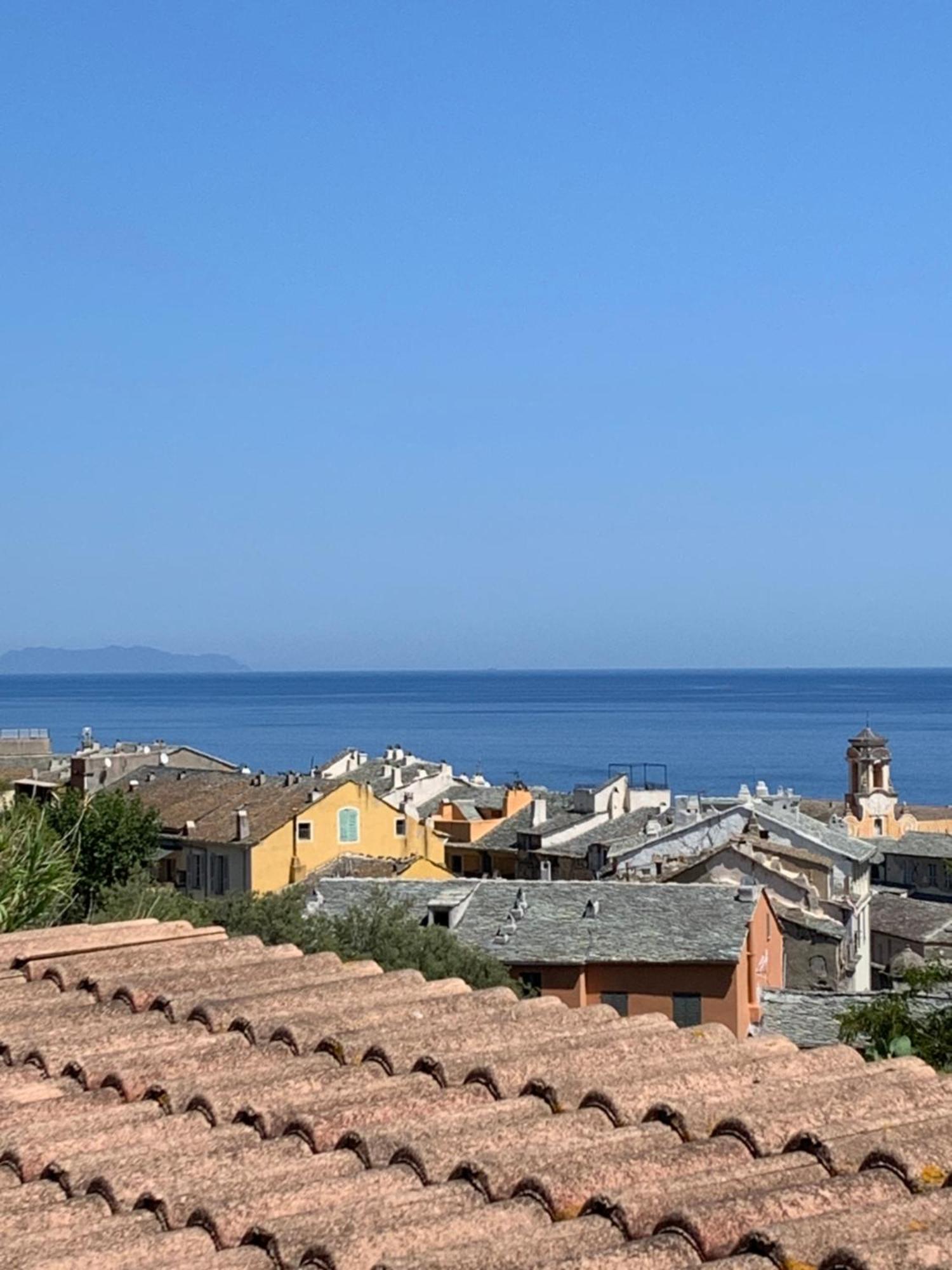 Magnifique Maison Avec Vue Mer Hauteur De Bastia 巴斯蒂亚 外观 照片