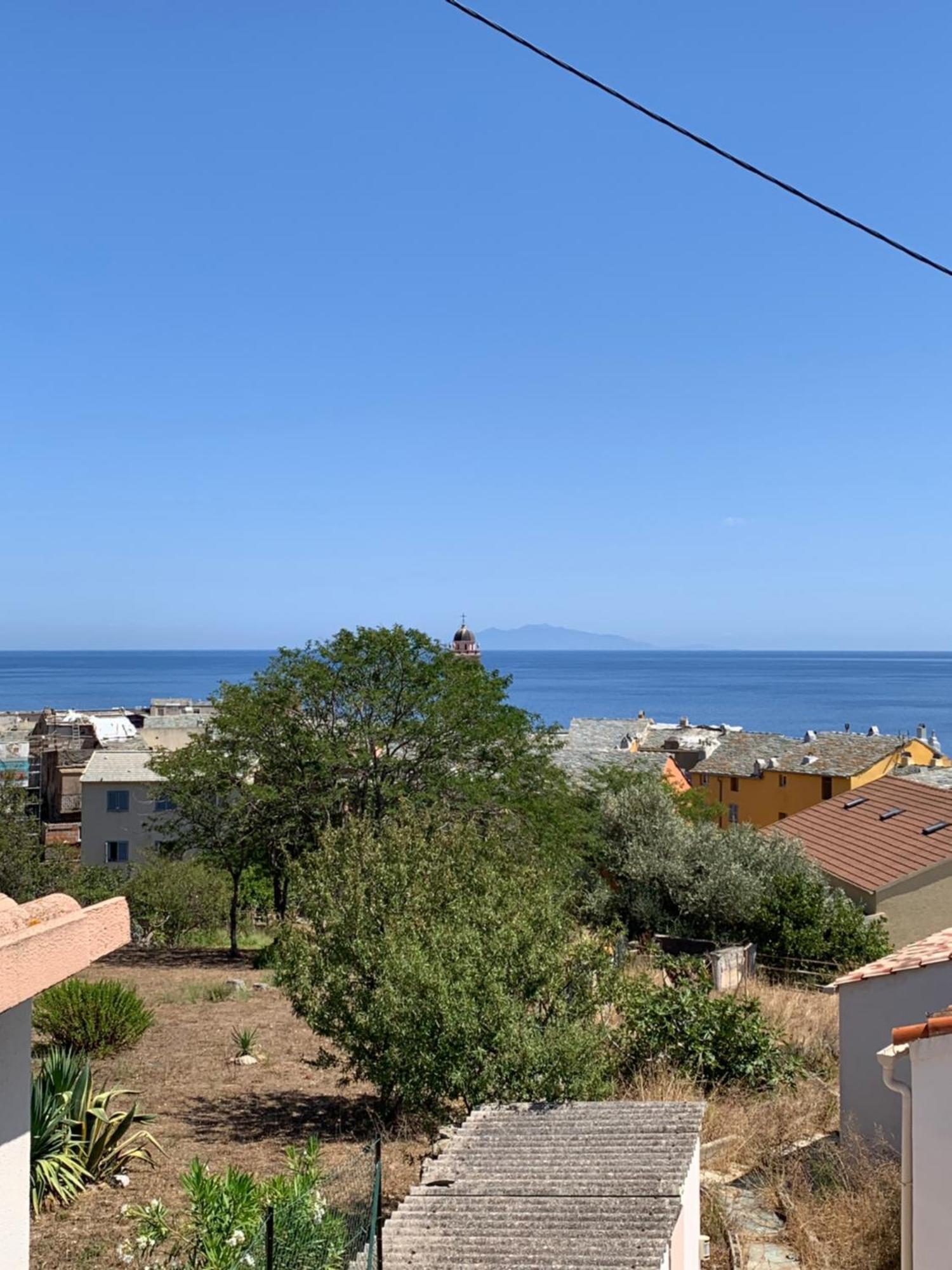Magnifique Maison Avec Vue Mer Hauteur De Bastia 巴斯蒂亚 外观 照片